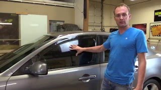 Pre Cut Window Tint KitHeat Shrinking Curved WindowAny Vehicle [upl. by Akemej48]