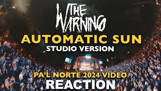 Brothers REACT to The Warning Automatic Sun STUDIO VERSION Pal Norte 2024 [upl. by Bautista]