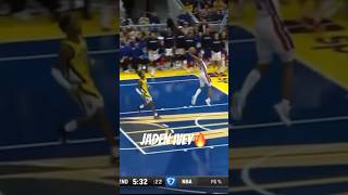 Jaden Ivey Breakaway Dunk vs Indiana nba [upl. by Retsevel]