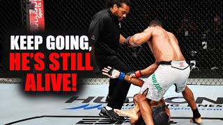 10 TERRIBLE Referee Calls By Herb Dean In The UFC [upl. by Lucilia]