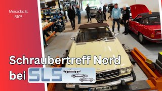 Mercedes SL R107 Schraubertreff trifft SLS  Gemeinsam stark [upl. by Jary]