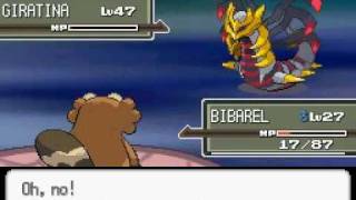 PM PokÃ©mon Platinum  VS Giratina [upl. by Ettari]