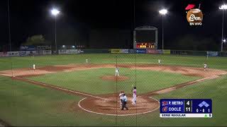 ENVIVO  Panamá Metro vs Coclé  Campeonato Nacional de Béisbol Juvenil 2024 [upl. by Roxane]