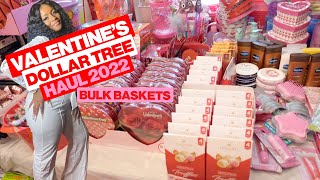 Dollar Tree Valentines Haul for Baskets  Valentines Gift IDEAS 2022 [upl. by Donia]