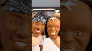 headbandairport KSI😂 clay art ksi meme art [upl. by Osmond]