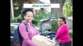 Accessing the ‘new’ OSAP and other considerations for students on low incomes [upl. by Arikat]