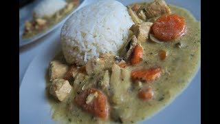 Recette 149  Blanquette de Dinde FACILE  Turkey Blanquette EASY [upl. by Maryl718]