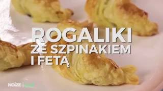 Rogaliki ze szpinakiem i fetą  Noizz Food [upl. by Maris]