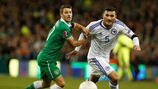 Ireland vs Bosnia Herzegovina 20  Highlights  Euro 2016 Qualification 16112015 [upl. by Sherburne]