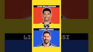 Bellingham vs Messi The Future vs The Legend [upl. by Leupold]