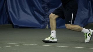 How to Improve Tennis Footwork  Tennis Lessons [upl. by Vallo]