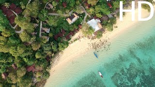 The Cove Phi Phi Islands Thailand aerial footage [upl. by Akienat242]