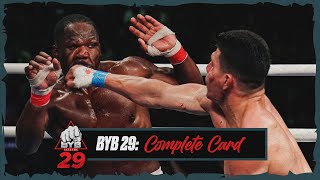 BYB 29 Bare Knuckle Brawl in the Pines III Complete Show [upl. by Novit]