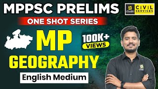 MPPSC Prelims 2023  Complete MP Geography in One Shot English Medium  Sourabh Yadav Sir [upl. by Odlanyer70]