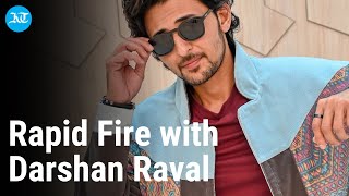 Rapid Fire with Darshan Raval [upl. by Irvin]