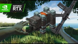 Minecraft Performance Testing  Protect Villager With GUNS  RTX 4050 [upl. by Freudberg]