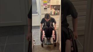 How I cook meals in my wheelchair ♿️ wheelchairuser accessibility disabled [upl. by Cornew206]