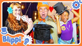 Do Magic Your Own Way  SelfEsteem amp Educational Videos for Kids  Blippis Wonderful Talent Show [upl. by Nirrol]