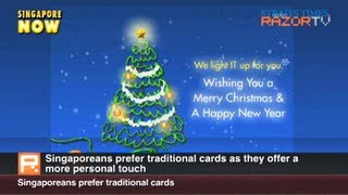 Singaporeans prefer traditional greeting cards Are ecards impersonal Part 1 [upl. by Duky400]