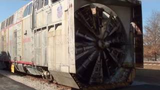 3000 HP Union Pacific Rotary Snow Plow  Heaviest Ever Made  16 Cylinder [upl. by Ynohtn]