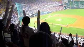 Homerun Cheer  Doosan Bears  Lotte Giants  Jamsil Stadium  Seoul  130619 [upl. by Naoj]