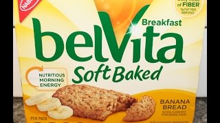 Belvita Breakfast Soft Baked Banana Bread Review [upl. by Leonard]