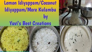 Idiyappam and More Kulambu Full Preparation in Tamil Sevai [upl. by Aime302]