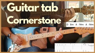 Arctic Monkeys  Cornerstone tab  guitar cover [upl. by Nitsyrc]