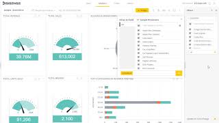 Working with Dependent Filters  Sisense Tutorials Filtering Dashboard Data [upl. by Kaycee]