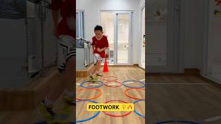 FOOTWORK 🦶SPEED ⚡️ GET FASTER 🔥 AGILITY 💫 NEXT LEVEL speedandagility footwork exerciseathome [upl. by Dlarrej]