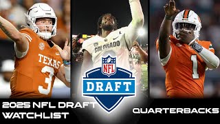 2025 NFL Drafts TOP Quarterback Prospects Highlights [upl. by Garlan527]