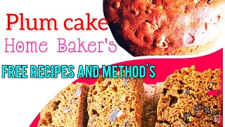 How to make plum cake  Plum cake recipe  Plum cake Ungalhomebakers [upl. by Soloma256]