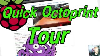 Quick Tour of the Octoprint Web Interface [upl. by Angrist]