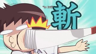 Tsugumomo Dub  Chisato slaps Kazuya Osamu and Shirou [upl. by Ferguson]