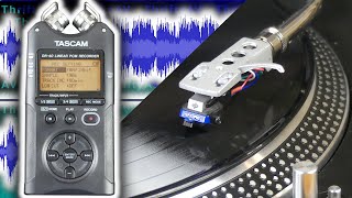 Digitizing Vinyl With Tascam DR40 ClickRepair amp iZotope RX8 [upl. by Anuayek]