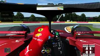 SPA onboard VRC FA24 Ferrari Charles Leclerc [upl. by Eceinahs]