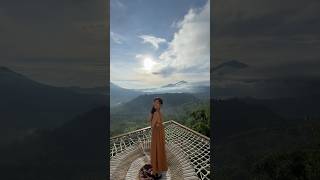 Montana Del Cafe Amazing view volcano cafe volcano bali mustsee [upl. by Ainslie268]