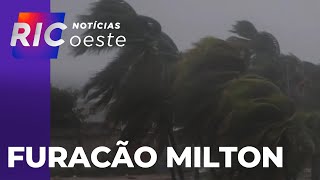 Furacão Milton potencial destrutivo é comparado a desastres históricos nos Estados Unidos [upl. by Hedi]