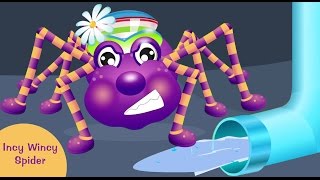 Incy Wincy Spider  Itsy Bitsy Spider  Nursery Rhyme With Lyrics [upl. by Aiki54]