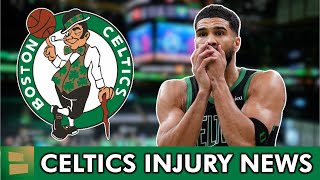 The Celtics Get CONCERNING News On Jayson Tatum’s Injury  NBA Cup News  Boston Celtics News [upl. by Romulus722]