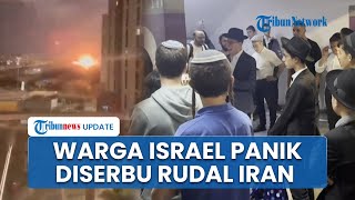 Kepanikan Warga Israel saat Iran Luncurkan 180 Rudal Mulut Komatkamit Ucap Doa Mohon Keselamatan [upl. by Hazlett391]