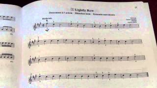 Suzuki Violin School Vol 1 No 2 Lightly Row [upl. by Nido950]