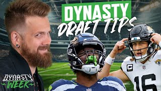 Dynasty Draft Tips  Rookie Sleepers  Fantasy Football 2024  Ep 1576 [upl. by Baras250]