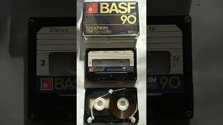 BASF ferrochrom 1977 SM cassette аудіокасета ІІІ типу [upl. by Atiral]