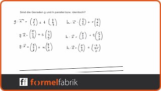 Geraden auf Orthogonalität prüfen  Fundamente der Mathematik  Erklärvideo [upl. by Klatt697]