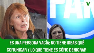 TATIANA CLOUTHIER TUNDE la MISOGINIA de XÓCHITL GÁLVEZ [upl. by Ynnav611]