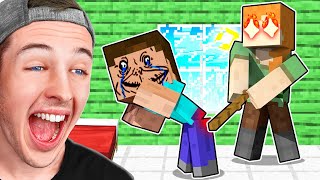 Reacting To TYPES Of KIDS In MINECRAFT movie [upl. by Ewell]