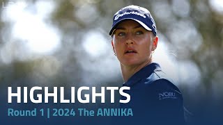 Round 1 Highlights  The ANNIKA driven by Gainbridge at Pelican [upl. by Nalyak]