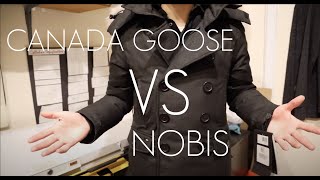 NOBIS vs Canada Goose  Comparison Video [upl. by Dag392]