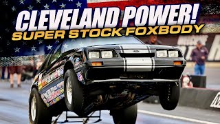 351 Cleveland Super Stock Foxbody Mustang goes WheelsUp [upl. by Casaleggio538]